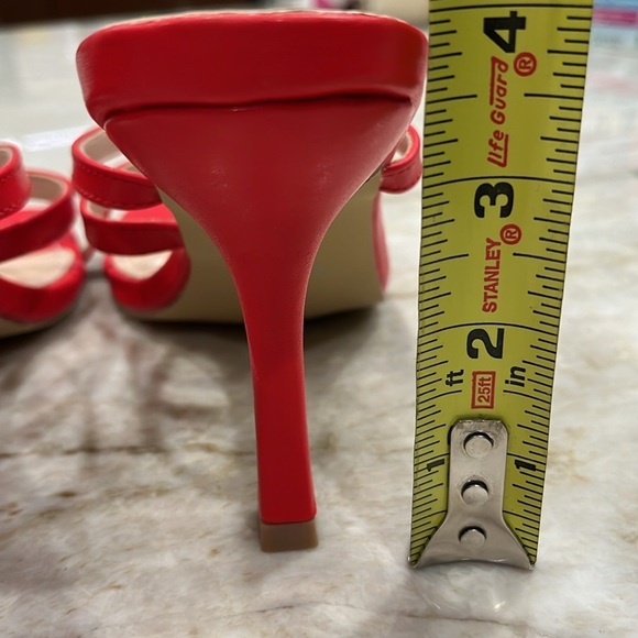 SHEIN Strappy Stiletto‎ Mules | Red | Size 9 (CN 42) - Picture 10 of 12